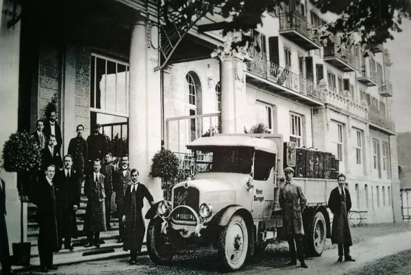 Historische Aufnahme des Gurnigelbads