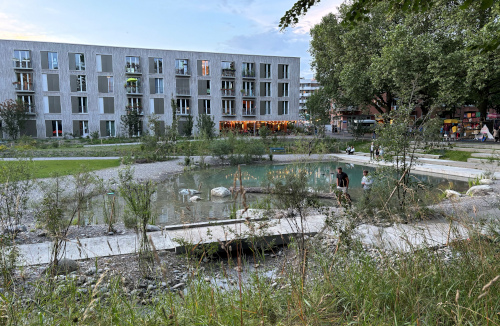 Der neue Stadtteilpark Holligen Nord in Bern
