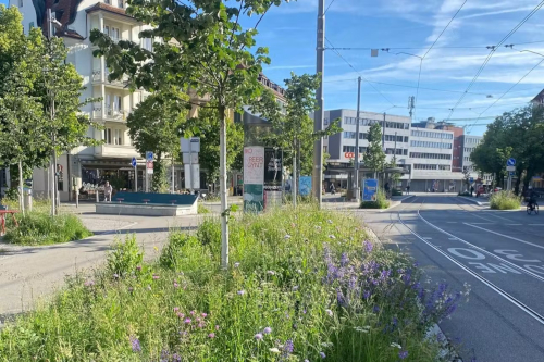 Breitenrainplatz in Bern