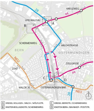 Bestvariante Schermenweg